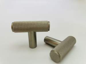 Kenop Bulat Berknur 40mm dan Gagang Baja Desain Modern Tahan Lama & Ramah Lingkungan untuk Furnitur Dapur & Kamar Tidur - Product Image 2