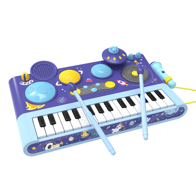 FiveStar Girls Learning Music Electronic Educational Musical Keyboard Piano ABS Plastic Toy for Children