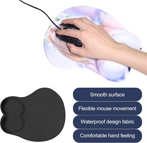 Alfombrilla de Ratón con Diseño de Anime Japonés, Personalizada, con Reposamuñecas Ergonómico de Espuma Viscoelástica, Base de Goma Antideslizante para Computadora - Product Image 4