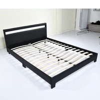 Lit incurvé en similicuir PU Willsoon, design italien exclusif, avec éclairage LED, design spécial, pour chambre à coucher