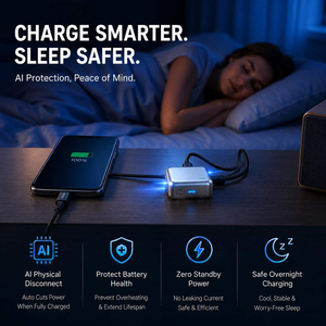 Adattatore di Ricarica Intelligente OEM ODM 140W con Arresto Automatico, Protezione da Sovraccarico <span class=keywords><strong>USB</strong></span> C per Telefono, Laptop, Tablet - Product Image 6
