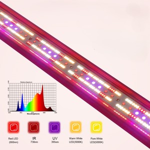 Lámpara <span class=keywords><strong>LED</strong></span> de <span class=keywords><strong>Cultivo</strong></span> de Alta Eficiencia de 800W con 3 Canales de Atenuación <span class=keywords><strong>para</strong></span> <span class=keywords><strong>Cultivo</strong></span> Comercial de Tomate, Fresa y Vegetales de Hoja Verde - Product Image 3