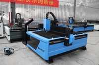 Machine de découpe plasma CNC de type table 2026 au meilleur prix avec moteur pas à pas et pompe, zone de travail 1500x3000mm pour tôles métalliques