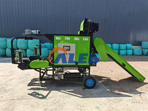 Presse à balles et enrouleuse hydraulique entièrement automatique de type courroie, machine tout-en-un professionnelle - Product Image 2