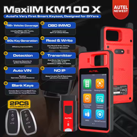 For Autel KM100X Car Key Programmer MaxiIM PRO Auto IKey Diagnostic Tools Scanners Electric-powered KM 100 KM100E