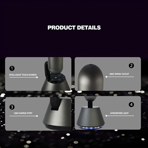 Diffuseur <span class=keywords><strong>d</strong></span>'huiles parfumées sans fil intelligent, diffuseur <span class=keywords><strong>d</strong></span>'arômes électrique de bureau, 100 ml, petit diffuseur <span class=keywords><strong>d</strong></span>'<span class=keywords><strong>air</strong></span> pour l'hygiène - Product Image 5