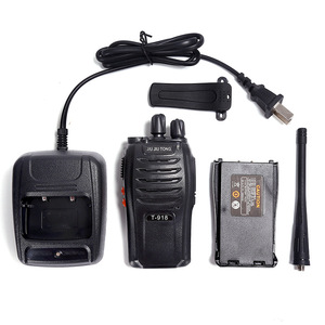 Transceptor FM Profesional Jiujiutong T-918, Walkie Talkie de Largo Alcance con Auricular, Potencia de 5W - Product Image 2