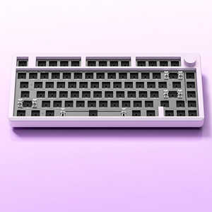 LEOBOG Hi8 <span class=keywords><strong>Clavier</strong></span> personnalisé <span class=keywords><strong>Clavier</strong></span> mécanique filaire Construction de joints forfaitaires en aluminium 75 Kit d'alignement de jeu filaire - Product Image 5