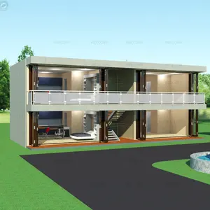 Rumah Sewa Kontainer Mewah Prefabrikasi Sewa Kelas Atas Sewa Studio Properti Apartemen Di UK