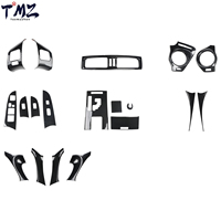 Volant en plastique modifié avec motif en fibre de carbone, panneau de navigation noir, intérieur de voiture pour Lexus IS250 IS300 06-2011