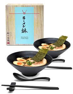 Ensemble de bols en mélamine japonaise incassables et écologiques, personnalisables avec logo, pour <span class=keywords><strong>ramen</strong></span>, nouilles, soupes, salades, restaurants, empilables, haute qualité, pour fêtes - Product Image 2