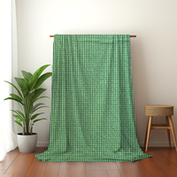 Couverture en polaire Teddy 100% polyester de luxe, 400 GSM, super douce, épaisse et chaude, motif quadrillé 3D, style européen-américain, pour toutes les saisons