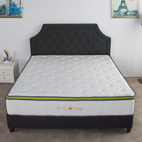 Modernes neues Design Hotel Gel Memory Foam Latex Feder bett Matratze King Size Bett matratzen in einer Box
