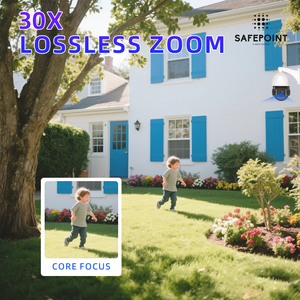Ngoài trời thông minh <span class=keywords><strong>IP</strong></span> an ninh mạng Máy ảnh 30x zoom 2MP 5MP 8MP HD PoE kép nguồn ánh sáng tự động theo dõi an toàn con người - Product Image 5