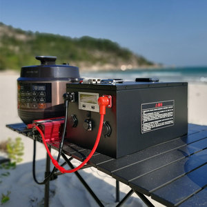 Batteria agli Ioni di Litio HFH OEM 12V 24V 48V 100ah 200ah <span class=keywords><strong>1000ah</strong></span> LiFePO4 2560Wh 1280W per Camper, Energia Solare, Stoccaggio Marino e Pesca - Product Image 2