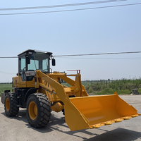 Schnelle Lieferung Günstiger Preis Chinesischer EPA CE EPA Motor Diesel Radlader Kompakter Frontlader 1t 2ton Klein radlader Zum Verkauf