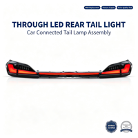Feu arrière OEM direct usine, traversant la porte arrière, avec lentille PC rouge, Plug and Play, pièce de rechange compatible avec Geely Coolray