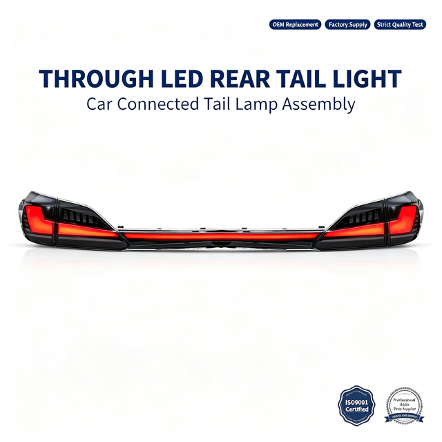 Factory Direct OEM Rear Through Penetrating Back Door Lamp Red PC Lens Taillight Plug and Play Replacement Fit for Geely Coolray
