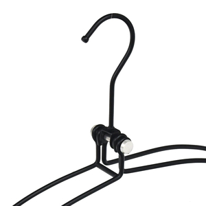 Nouvelle Arrivée Cintre Magique Pliant en Métal Gain de Place à Niveau Unique Multifonctionnel pour Armoire et Salon - Product Image 5