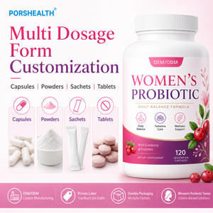 Probiotiques pour femmes en marque blanche avec formule canneberge et multi-souches |   Capsules de soutien de la flore vaginale OEM ODM - Product Image 5