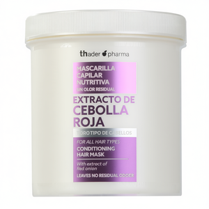Mascarilla Corporal Thader Pharma con Extracto de Cebolla Roja, Fórmula Herbal Nutritiva para Todo Tipo de Piel - Product Image 2