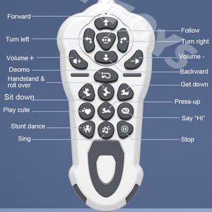 <span class=keywords><strong>Chien</strong></span> rc intelligent de qualité supérieure avec musique légère pour danser et se tenir à l'envers, avec câble USB - Product Image 5
