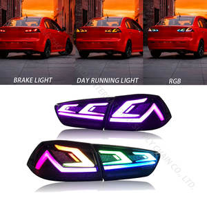 ชุดไฟท้ายรถยนต์ SINDAR Auto RGB LED แบบดัดแปลง สำหรับรถยนต์มิตซูบิชิ แลนเซอร์ อีโว เอ็กซ์ อีเอ็กซ์ ปี 2008-2018 - Product Image 4
