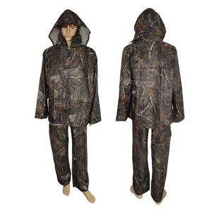 Vente en gros d'usine offre spéciale veste et <span class=keywords><strong>pantalon</strong></span> de <span class=keywords><strong>pluie</strong></span> camouflage pour l'extérieur vêtements imperméables de <span class=keywords><strong>chasse</strong></span> - Product Image 2