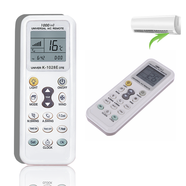 Universal AC Remote Controller K-1028E 1000 in 1 for Midea Daikin Gree Samsung Toshiba Panasonic air Conditioner Remote Control