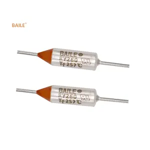 BAILE application of small household cutoff large current thermal protector RY260 thermal fuse
