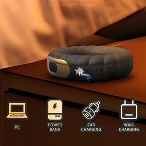 Dispositivo de Massagem Vibratória Masculino com Anel de Bloqueio para Pênis e Vibração na Glândula para Masturbação - Product Image 6