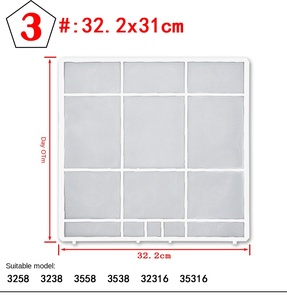 Новый пылезащитный фильтр для кондиционера Gree, универсальный для внутренних блоков, 32x25.5 см, 1 год гарантии - Product Image 3