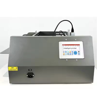Machine d'impression jet d'encre de bureau avec alimentateur de feuilles de papier, de carton et de pochettes à friction pour convoyeur