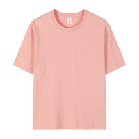 T-shirts personnalisés ODM 100 % coton pour hommes et femmes, 240 g/m², qualité supérieure, décontractés, entièrement en coton tricoté uni, brodés, vente en gros