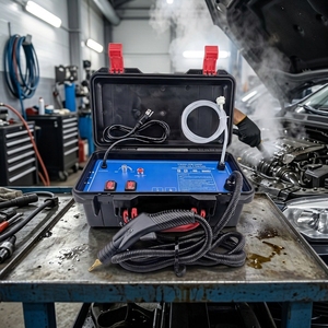 Nettoyeur Vapeur Électrique Portable <span class=keywords><strong>CNTECH</strong></span> 3000W Haute Pression 3.5 bars pour Nettoyage Profond du Moteur 120 Degrés - Product Image 1
