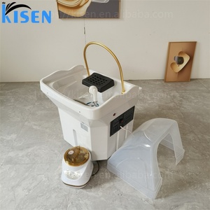 Kisen 2024 Separated Sink Set Beauty Salon Shampoo <b>Bed</b> Massage Multifunctional Fumigable Hydrotherapy Circulating Shampoo <b>Bed</b> - Product Image 6