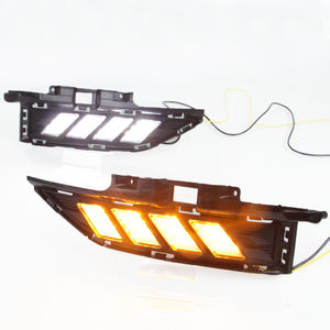 Lámpara LED antiniebla DRL para <span class=keywords><strong>Hyundai</strong></span> ENCINO <span class=keywords><strong>KONA</strong></span>, luz amarilla, novedad de 2017 a 2018 - Product Image 1