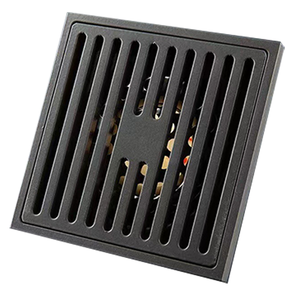 Grille de drain de sol carrée anti-odeur en acier inoxydable SUS304, grille de drain de sol en laiton à grande capacité de débit - Product Image 2
