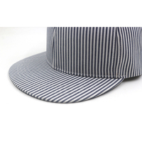 Topi snapback hip hop tepi datar unisex logo kustom kosong terlaris