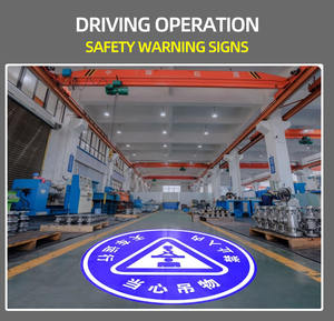 Qx công suất cao cảm biến công nghiệp chiếu ánh sáng trên cần cẩu cần cẩu cảnh báo an toàn logo hội thảo xe nâng gobo máy chiếu - Product Image 2