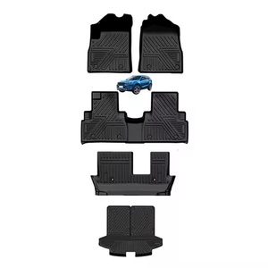 Tapis de sol de voiture en plastique TPE 5D sur mesure, ensemble complet, accessoires de voiture en plastique TPE 5D d'usine pour Jetour X70 - Product Image 1