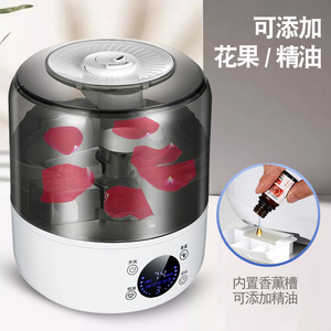 Humidificateur intelligent 3L à ultrasons, réservoir transparent, pour usage domestique, avec minuterie et contrôle constant de l'humidité - Product Image 3