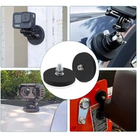 Aimants en néodyme pour voitures, aimants en terres rares, 22mm 31mm 36mm 43mm 66mm 88mm, aimants en pot filetés M4 M6 M8 avec revêtement en caoutchouc