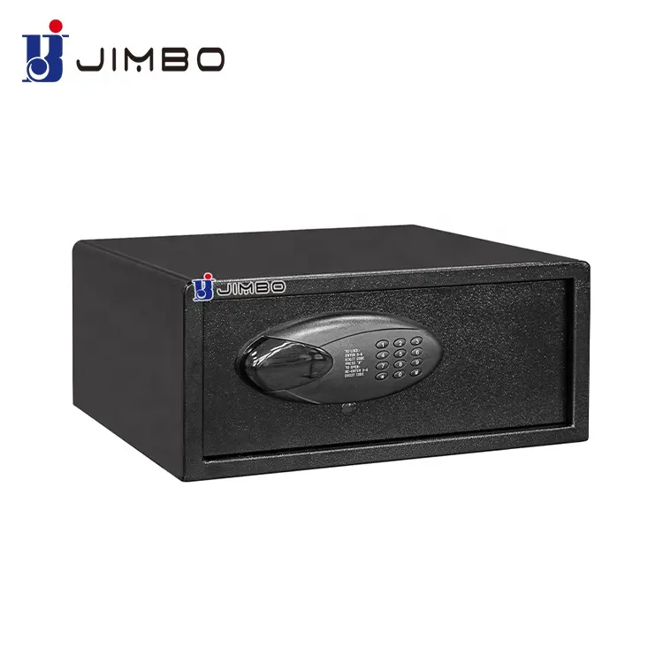 JIMBO Commercial Portable Deposit Document Hotel Burglary Safe Cabinet Room Laptop Security Hotel Safe Box With Digital Lock