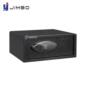 JIMBO商用便携式存款文件酒店防盗保险箱房间笔记本电脑安全酒店保险箱带数字锁