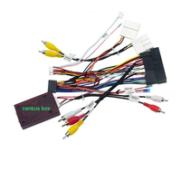 Décodeur CAN Bus 16 broches Adaptateur de faisceau pour voiture Android Boîte Canbus pour Hyundai Elantra/SantaFe/IX45/ Kia K3/Sportage/Sorento