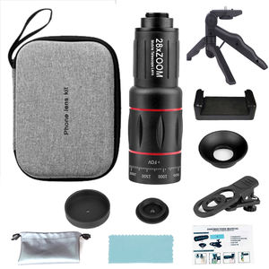 망원 휴대 전화 렌즈로 풍경과 동물을 캡처하기위한 28x 단안 망원경 줌 렌즈 - Product Image 6