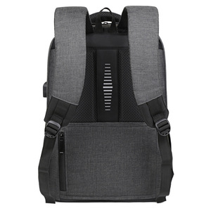 Sac à dos pour ordinateur portable de grande capacité pour homme, personnalisé, pour les déplacements professionnels, fermeture USB, cadre externe, style national, polyester - Product Image 5