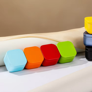 Wholesale Colorful Small Mini Metal Square <strong>Shape</strong> Customized Color Tin Jars <strong>Can</strong> Tinplate Container 10g Loose Leaf Tea <strong>Promotional</strong> - Product Image 5