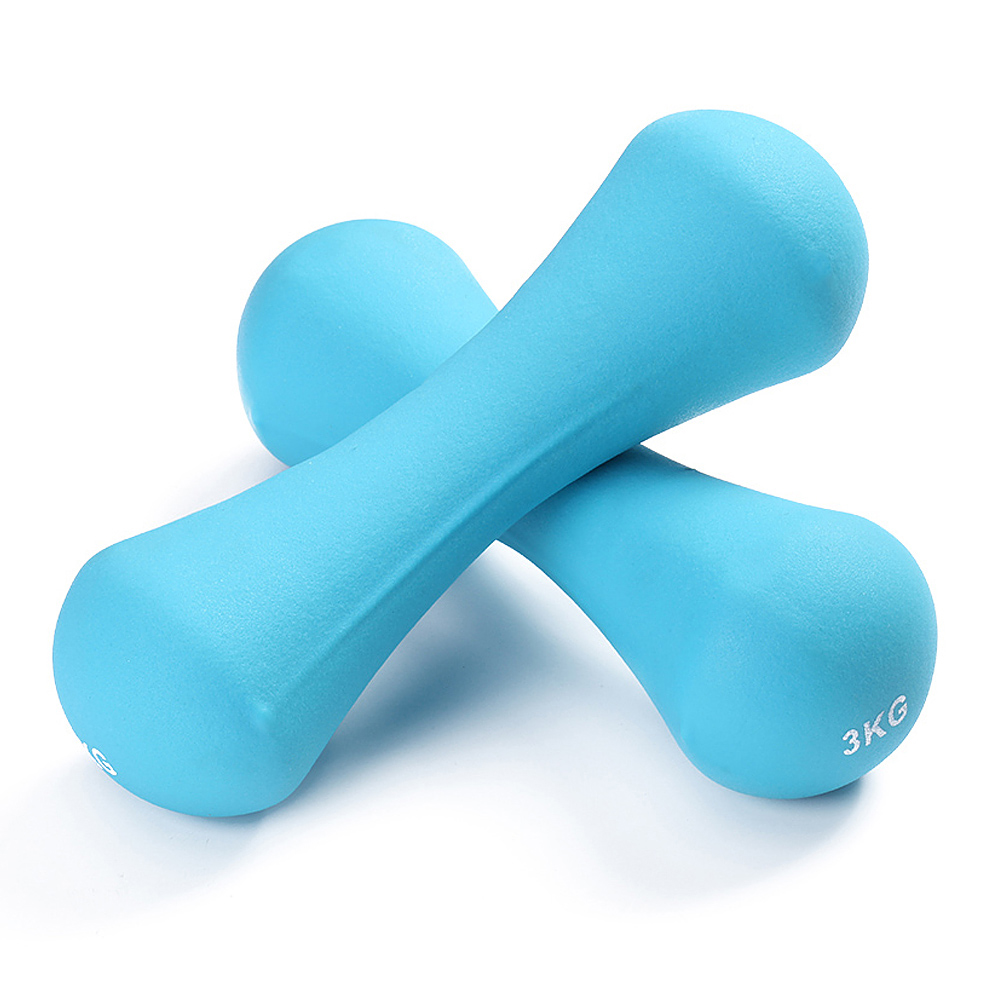 Женская гантеля с неопреновым покрытием для фитнеса